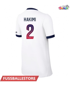 Günstige Paris Saint-Germain Achraf Hakimi #2 Auswärtstrikot Damen 2026-27 Kurzarm